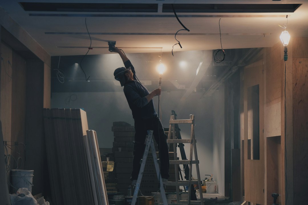 Interior renovation work representing renovation and remodelling services
